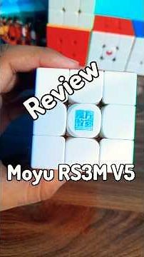 MOYU RS3M V5 Review #moyu #rs3m #rs3mv5 #rubikscube #shorts