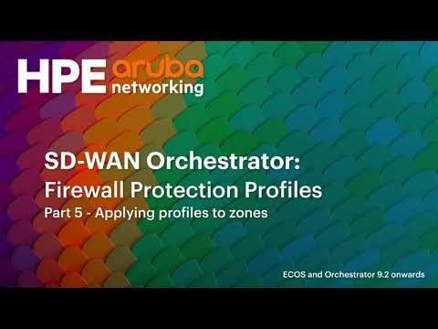 HPE EdgeConnect Firewall Protection Profiles: Applying to Zones | Chris Neumeyer, MBA posted on the topic | LinkedIn
