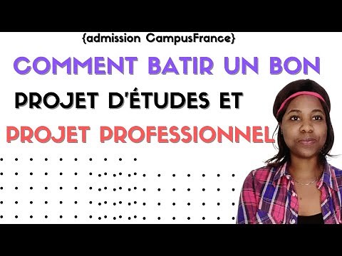 CampusFrance: Study project, professional project, how to build a good project