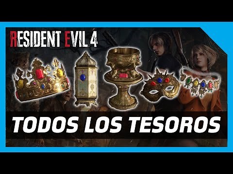 👑Guía: Ubicación de TODOS LOS TESOROS de Resident Evil 4 Remake