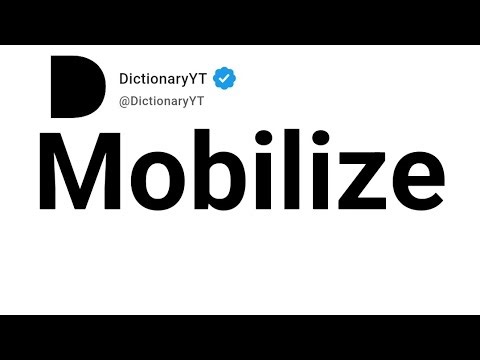 Mobilize Antonyms | Opposite Words