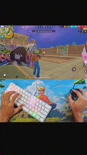Pc❌ Mobilador ✅Free Fire Gaming Keyboard|⌨️🖱📱Mix Pro Geek Gamer #freefire #mixpro #geekgamer