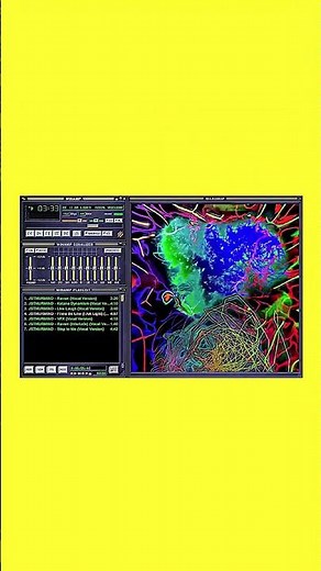 Raverr Series Winamp Visualizer #visualizer