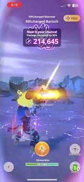 Riftcharged Barioth | 851K Rathalos LBG #mhnow #riftcharged