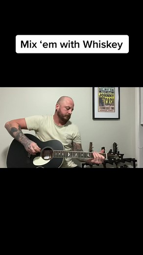 Mix Em with Whiskey - acoustic cover #larryfleet #WilliamBeverley #acoustic #music #unplugged #tattoo #tiktokmusic #countrymusic #prsguitars #singer #acousticcover #song #guitar #singing #musician #musiciansoftiktok #love ##goodvibes #whiskey