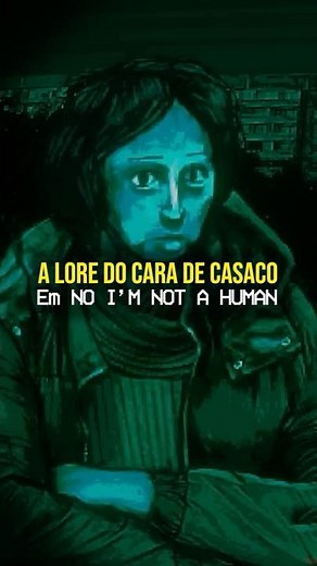 The STORY of the GUY in the COAT in NO, I'M NOT A HUMAN! #noimnotahuman