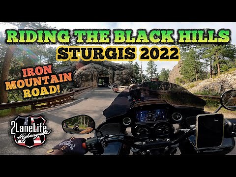 Riding the Black Hills on Harley Davidsons! | Sturgis 2022 - Day 5 | Iron Mountain Road, Keystone..