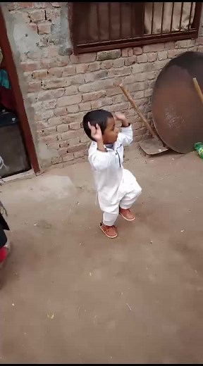 Energetic Dance Performance by Young Child