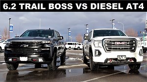 6.8K views · 116 reactions | Today I compare a 2022 GMC Sierra 1500 AT4 to a 2022 Chevrolet Silverado 1500 Trail Boss! Chevy Inventory: https://www.larryhmillerchevrolet.com/ Help Support The Channel: https://www.patreon.com/bePatron?u=52847853 | Ben Hardy Cars | Facebook