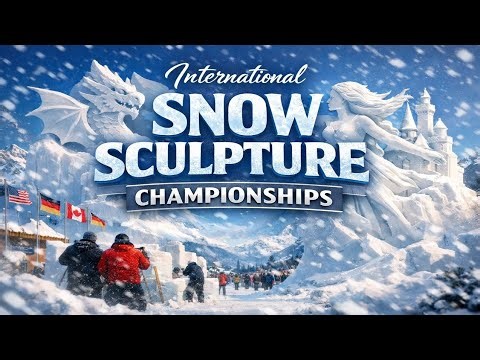 International Snow Sculpture Championships 2026 | World’s Biggest Ice Art Competition