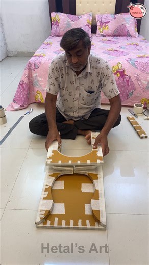 Reuse old cardboard crafts ideas - amazing chair making #diy #chair #crafts | Hetal's Art