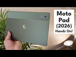 Motorola Moto Pad (2026) - Hands On & First Impressions!