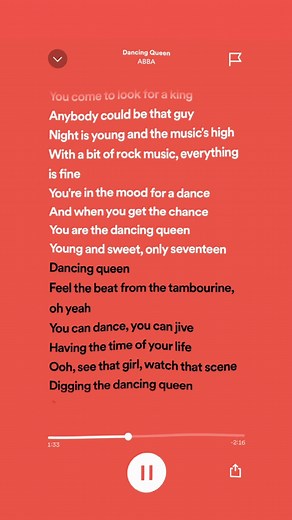 Dancing Queen - Young and Sweet Only 17 | ABBA Throwback