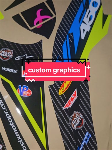 yfz450r full cover racer kit #yfz450 #yamaha #customgraphics #bikelife