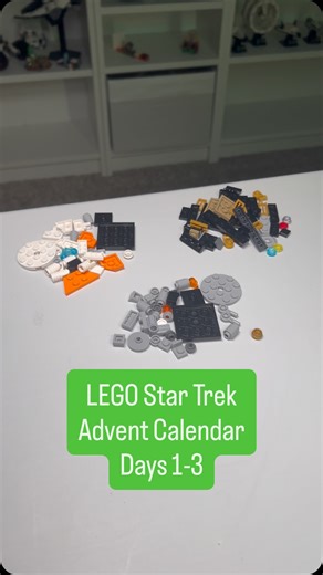 MiniTrekMOCs on Instagram: "It’s the first reveal of my LEGO Star Trek Advent Calendar! 🎄 See if you can guess the micro models before time runs out! Stay tuned all month for looks at each model in this Trek-themed holiday set 🖖 #lego #startrek #legostartrek #enterprise #adventcalendar #afol #legostagram #series #video #christmas"