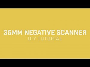 How to scan your 35mm negatives at home | Budget DIY Tutorial