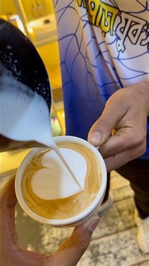 Fast class barista practice cappuccino heart #fast #class #barista #practice #cappuccino