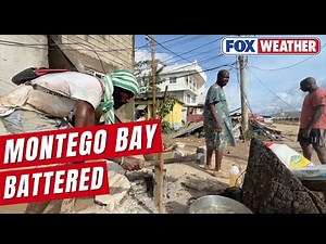 In The Heart Of Montego Bay, Jamaica Alongside Residents Struggling To Cope After Hurricane Melissa