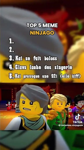 ninjago ca a changé
