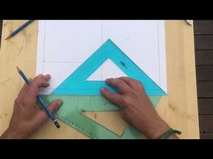 Assonometria cavaliera di una piramide a base rettangolare