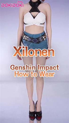 How to wear - Xilonen from Genshin Impact in SR quality. Let’s light up the party with the best DJ in all Teyvat! 🪩✨ This cosplay is IN STOCK and ready to be shipped now! Available in sizes S-2XL Don’t miss it now in DOKIDOKI ♥️ #xilonen #xilonencosplay #genshinimpact #genshinimpactcosplay #cosplay dokidokicosplay dokidokicostume | DokiDoki Costumes