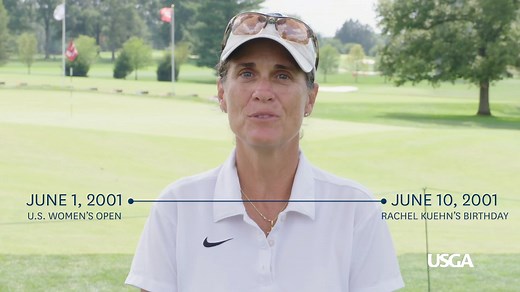Wake Forest Women's Golf star Rachel Kuehn was literally born to play golf. Her mom, Brenda, was 8 months pregnant and gave birth just 9 days after she competed in the 2001 #USWomensOpen at Pine Needles! #WomensHistoryMonth | United States Golf Association - USGA