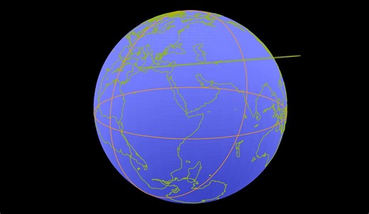 [manim教程]模仿三维地球