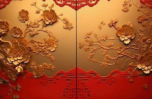 Download AI generated new year background video free chinese new year background for free