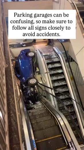 How do you think this happened? What are your tips for where to park in a parking garage? Parking garages can be confusing, so make sure to follow all signs closely to avoid mistakes. #CarAccident #TrafficAccident #AutoAccident #CarCrash #InjuryLawyer #DrivingSafety #RoadSafety #SafeDriving #DrivingTips #CarSafety | Cherin Law Firm PLLC