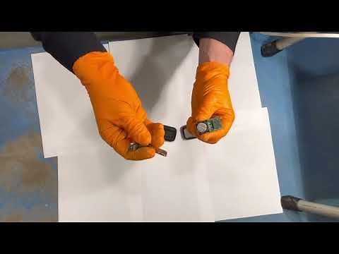 2010-2015 Lexus RX350 RX450h Key Fob Transmitter Battery Replacement Instructions