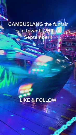 CAMBUSLANG, HALFWAY PARK #cambuslang #halfway #glasgow #scotland #fairground #carnival #funfair