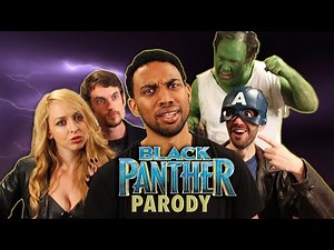 Black Panther | Avengers First Black Superhero | Parody
