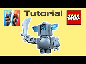 How to build Mini Pekka from Clash Royale in LEGO - tutorial