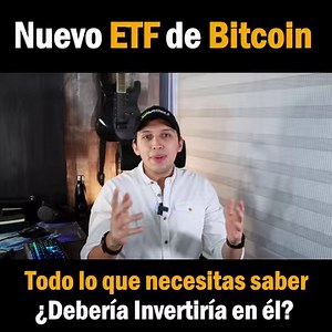 48K views · 1.4K reactions | El nuevo ETF de Bitcoin llamado BITO fue lanzado oficialmente el 19 de octubre del 2021. ¿Deberías invertir en él? En este video te voy a explicar todo lo que necesitas saber al respecto. | Aprende A Invertir | Facebook
