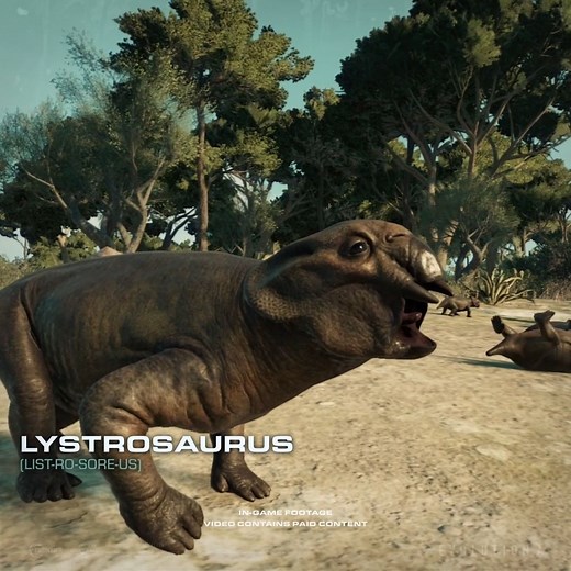 Jurassic World Evolution 3 | The Lystrosaurus is coming soon in the Dominion Malta Expansion. Learn more in our latest Species Field Guide on the Frontier Forums! | Instagram