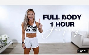 Caroline Girvan- 无跳跃| 无器械| 全身减脂 HIIT (60min)