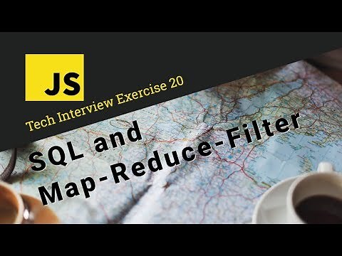 Translating SQL Queries using map, reduce, and filter in JavaScript