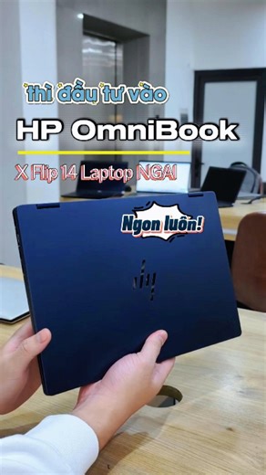 💥 Laptop xoay gập, chip AI, màn 2K, New seal full box mà giá CHƯA TỚI 19TR?! 💣 Nói thật luôn: 👉 Chưa tới 19 triệu mà có được chiếc laptop xoay gập 360° – cảm ứng – chip AI – màn hình 2K đẹp xuất sắc - New seal full box như thế này thì quá hời! HP OmniBook X Flip 14 – chiếc laptop “vừa sang – vừa thông minh – vừa mạnh” cho học tập, làm việc lẫn sáng tạo 💻✨ 📊 CẤU HÌNH CỰC KỲ ĐÁNG TIỀN: CPU: Intel® Core™ Ultra 5 226V (up to 4.5 GHz, 8 MB L3 cache, 8 cores, 8 threads) RAM: 16 GB LPDDR5x-8533 MT