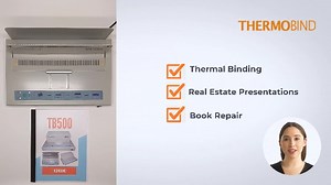 Watch ThermoBind TB500 Thermal Binding Machine on Amazon Live