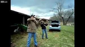 MUST WATCH: Rifle EXPLODES in the girl's hands! *(Thanks to WNW subscriber Bentley S. from Madison for sharing this scary clip with us!) | Woods 'N Water Magazine