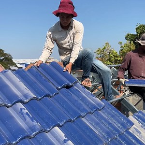 15K views · 254 reactions | Tips and Tricks To Install Roof Tiles | DIY crafts PR | Facebook