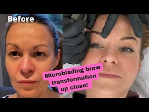 Eyebrow microblading review: Watch my thinning brow transformation!