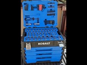 Unboxing Kobalt 250 Tool Set