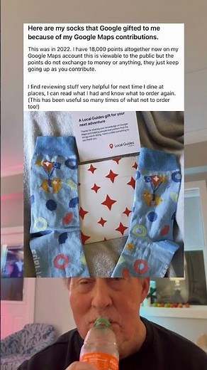 Here Are My Socks That Google Gifted Me Because of My Google Map Contributions.