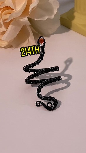 DIY Snake Wire Ring Tutorial
