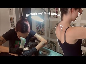 getting my first tattoo | vlog