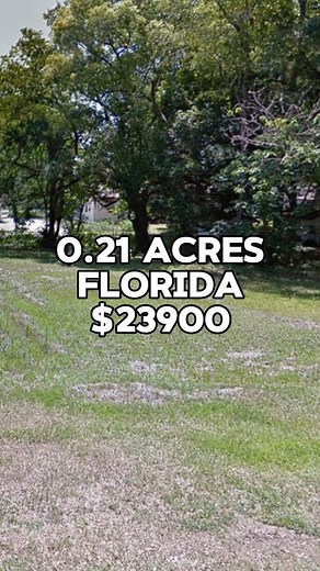 0.21 Acres for Sale in Ocala, FL for $23,900. Public utilities available. Taxes are $300 a year. No HOA #land #realestate #property #investing #cheap #forsale #sale #vacantland #landcentury #USA #fyp #viral | Land Century