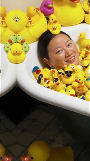 Largest Rubber Duck Collection: Over 9,000 Ducks! #shorts