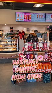 🍩☕ Dunkin’ Donuts Is Open in Hastings 🎉 Dunkin’ Donuts is officially open in Hastings, locally franchised and owned by a Hastings resident, with a Grand Opening Celebration planned for January 9 — and the positive impact is already being felt throughout the community. 🎈 Currently, 20 of the 22 Dunkin’ employees are from the Hastings area, with an estimated annual payroll of approximately $600,000. 💼💰 These are real dollars going directly into local households and strengthening the local eco