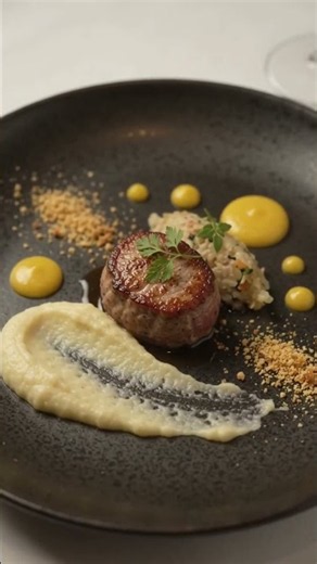 Gourmet Stuffed Pork Chops, Fondant Potatoes & Sweet Corn | Maison Esthétique Kitchens #cheflife #
